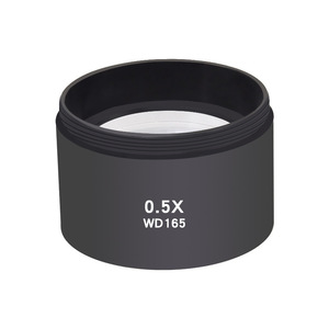 显微镜辅助工业相机，带0.7X 0.5X 2X物镜和1X防油倍增镜发光二极管光源 - Product Image 3