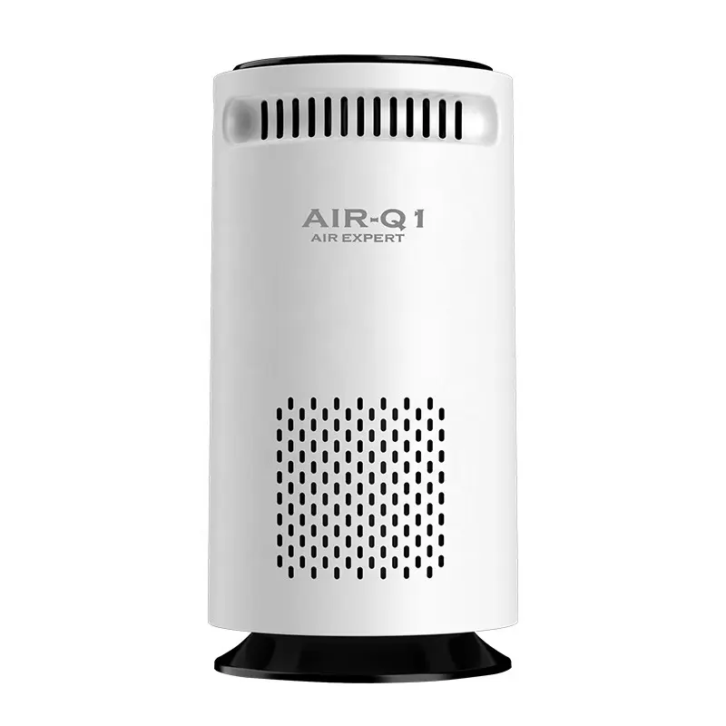 Purificateur d'air pour voiture Ioniseur H13 True HEPA Filter USB Quiet Air Purifiers for Car Small Room Remove Smoke Dust Pet Odors Pollen