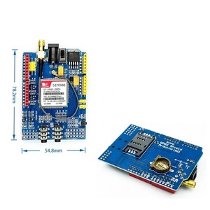 SIM900モジュールGSM/ GPRS/ SMSおよびTC35iSIM900を介したワイヤレスデータ用の4周波数開発ボード - Product Image 3