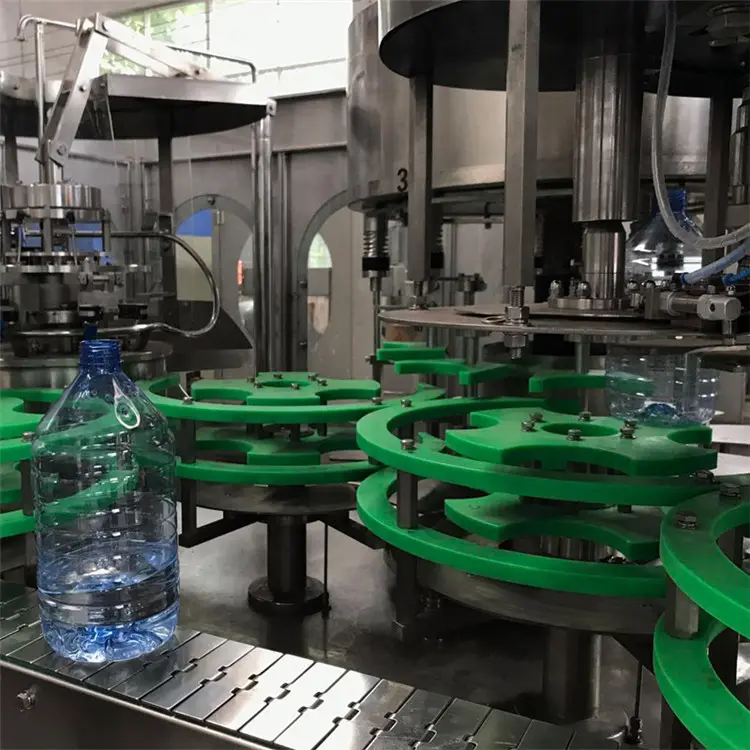 Máquina de enchimento de água mineral 3 em 1 máquina de enchimento, fábrica de fabricação completa