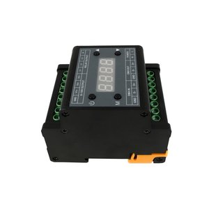 DINレール接続LED調光器DMX512 ~ 0-10V 4チャンネル12V 300W最大負荷制御ユニット - Product Image 3