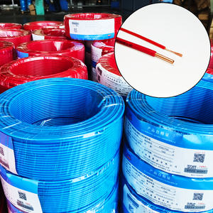 H07V-U <span class=keywords><strong>NYA</strong></span> 6491X BV bakır kablo elektrik kablo tel ev için katı tek askılı kolye çekirdek PVC 4mm 6mm10mm Tianjin yalıtımlı