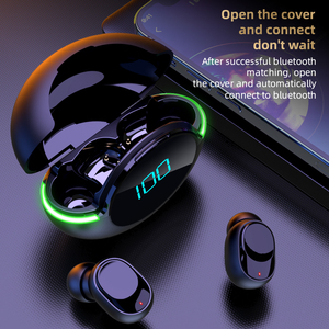 Auricolari Wireless TWS auricolari sportivi impermeabili per cuffie auricolari auricolari a <span class=keywords><strong>LED</strong></span> auricolari