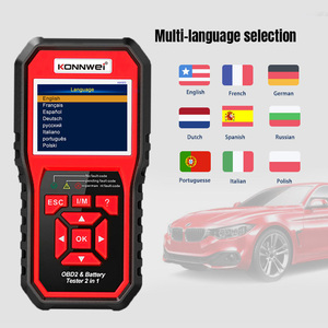 Schlüssel Programmierung Fehler code leser OBD-Scanner für Motor ECU Konnwei KW870 Diagnose gerät für alle Fahrzeuge Diagnose werkzeuge - Product Image 5