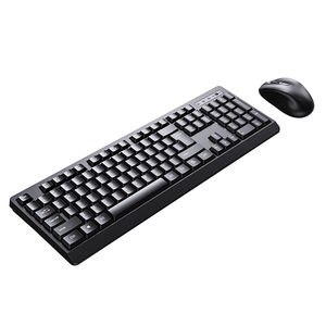 フルサイズキーボードUSBレシーバー電源スイッチマウスコンボ2.4GHzワイヤレスキーボードPC用 - Product Image 3