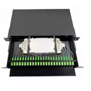 APT质量好，价格19英寸1U ODF 24端口48端口SC光纤配线架接线盒 - Product Image 4