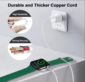 ミニポータブル急速充電器2in1急速充電磁気時計ワイヤレス充電器forApple Watch iwatch8 7 6 5 4 3 2 1 SE1 SE2 - Product Image 6
