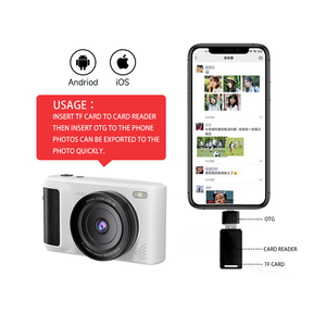 1080p HD DSLR <strong>Camera</strong> for Teenagers and Students 2.83\&quot; IPS Screen 1500mAh IMX 179 Lens 16X Zoom MP4 Support 128Gb TF Card - Product Image 3