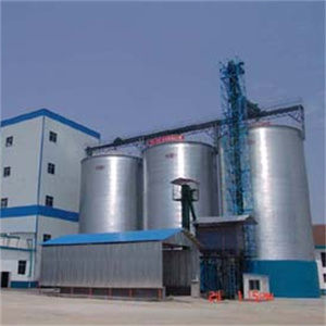 Large Capacity Flat Bottom Cement <strong>Silo</strong> Compatible with <strong>Spiral</strong> Cleaner