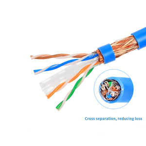 High Quality Cat6 23AWG 0.56mm PVC 4P Twisted Pair SFTP Indoor <strong>Network</strong> Cable for Telecommunication/<strong>Cabling</strong> System - Product Image 4