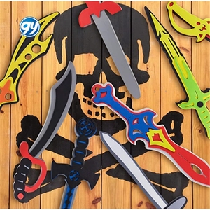 子供のための各種エヴァフォームソード武器忍者、海賊、戦士、バイキングぬいぐるみアニメ刀