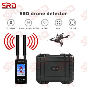 Detector portátil de alta frecuencia de drones Radar de dirección pasiva 1-2km Sistema de alarma Detección de UAV - Product Image 3
