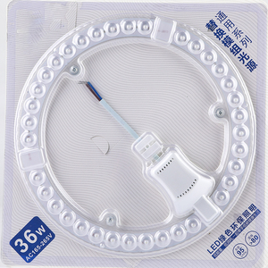 2022 süper parlaklık kaliteli SMD 2835 iki renk ayarlanabilir Led kaynağı yuvarlak modülü - Product Image 3