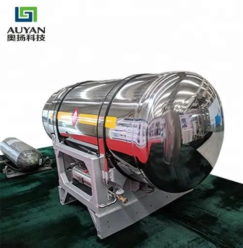 composite pressure vessel lng natural gas trucks gas cylinder