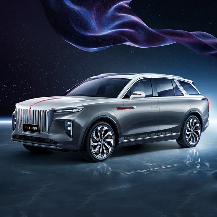 Çin prim EV SUV FAW HONGQI E HS9 EV SUV büyük Suv 5-door 5-seat yeni enerji FAW kamyon fiyat