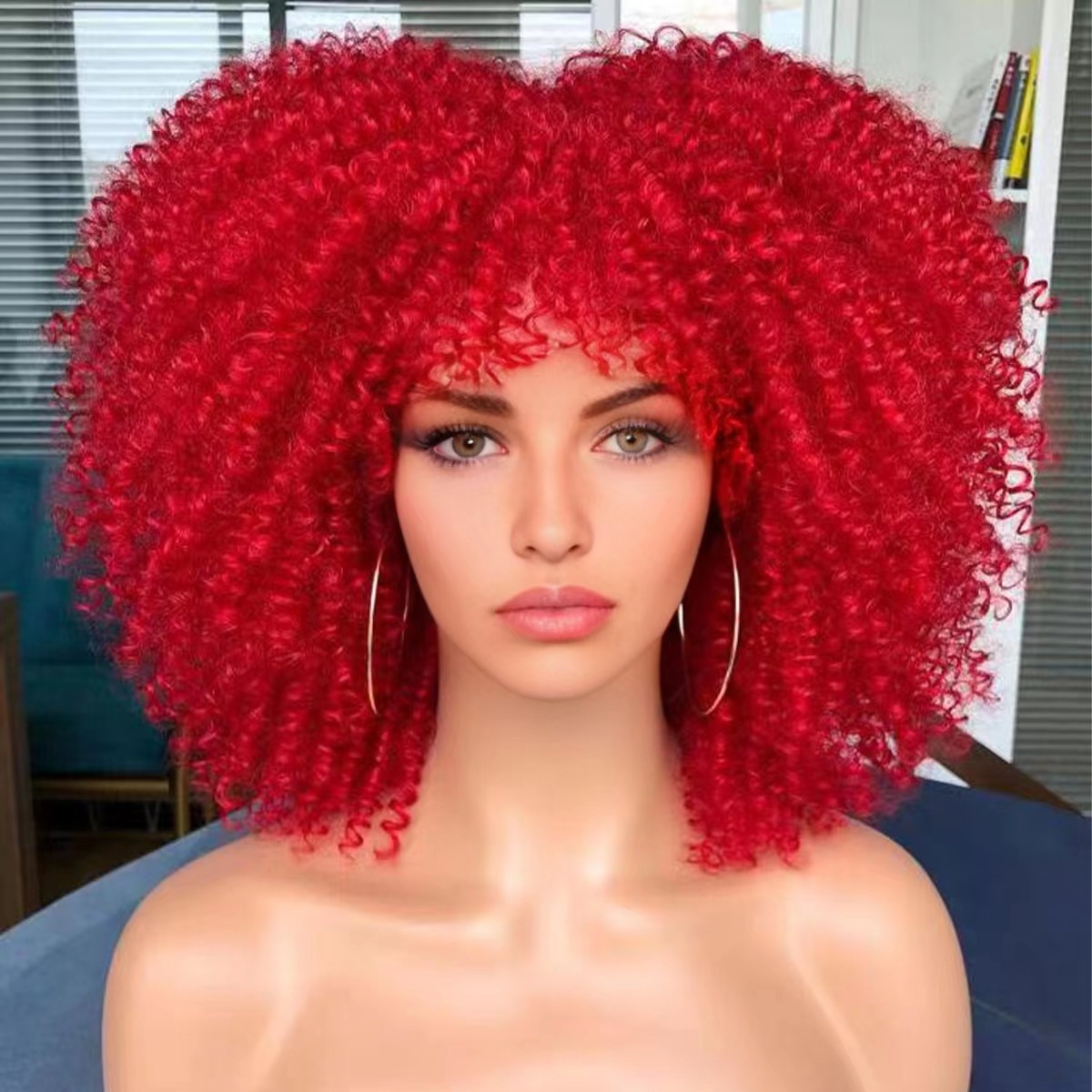 Bright red