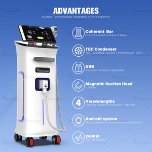 Perfectlaser 2025 New Tec làm mát Diode Máy tẩy lông bằng laser Professionnel 4 bước sóng 755 808 940 1064nm Diode Laser - Product Image 2