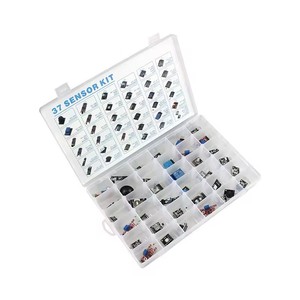 Kit de módulo de sensor de 37 piezas Programación de varios sensores Módulo de aprendizaje con módulo de sensor Kit de inicio