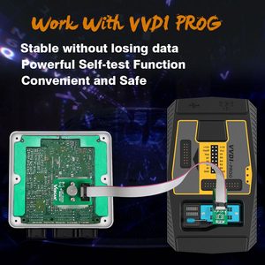 VXSCAN 8Pin Adapter BM FEM-BDC 95128/95256 Chip Anti-theft Data Reading Adapter Work with VVDI <strong>Prog</strong>/CG Pro 9S12/Orange5/iProg+ - Product Image 5