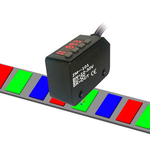 12-24V DC RGB riconoscimento della sorgente luminosa colore interruttore fotoelettrico sensore di marcatura colore codice colore sensore ottico di contrasto - Product Image 1