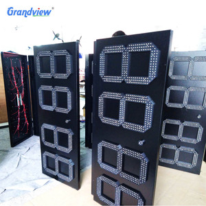Tankstelle Pylon Zeichen Tankstelle Zeichen führte 7 Segment LED Board Gas Preis Licht Anzeige - Product Image 5