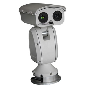 4MP Dual Sensor PTZ Netzwerk kamera 37x Zoom 50mm Wärme bild Wetterfest IP66 Marine Fahrzeug Mobile Überwachung NVR Daten - Product Image 2