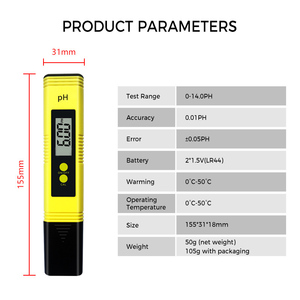 Medidor de <span class=keywords><strong>ph</strong></span> da personalização da água, medidor de <span class=keywords><strong>ph</strong></span> da qualidade da água - Product Image 4