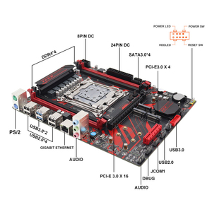 X99D4ชุดเมนบอร์ด M-ATX พร้อม Intel Xeon E5 2680 V4 CPU 32GB DDR4 (2*16ก.) สำหรับเดสก์ท็อปใหม่และไม่ได้ใช้ - Product Image 3