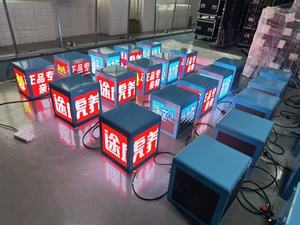 P2.5p3p3.076p4 LED ánh sáng hộp hiển thị quảng cáo ngoài trời Takeaway hộp quảng cáo LED phát lại màn hình video tường - Product Image 5