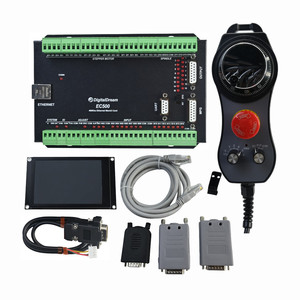 NvcmCNCコントローラーキットMach3イーサネットインターフェイスボード (ステッピングモーター用) 真新しい3/4/5/6軸電子ハンドホイールおよびスクリーン - Product Image 1