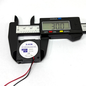 3010 Turbo Blower không chổi than Fan DC 24V 30x30x10 mét bóng mang động cơ im lặng tuabin Cooler cho 3D bộ phận máy in - Product Image 3