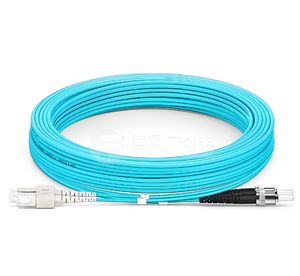 Hjfiber OM4จัมเปอร์ไฟเบอร์ออฟติคอล3ม. สำหรับ SC-ST เครือข่าย4G แบบปรับแต่งได้ - Product Image 5
