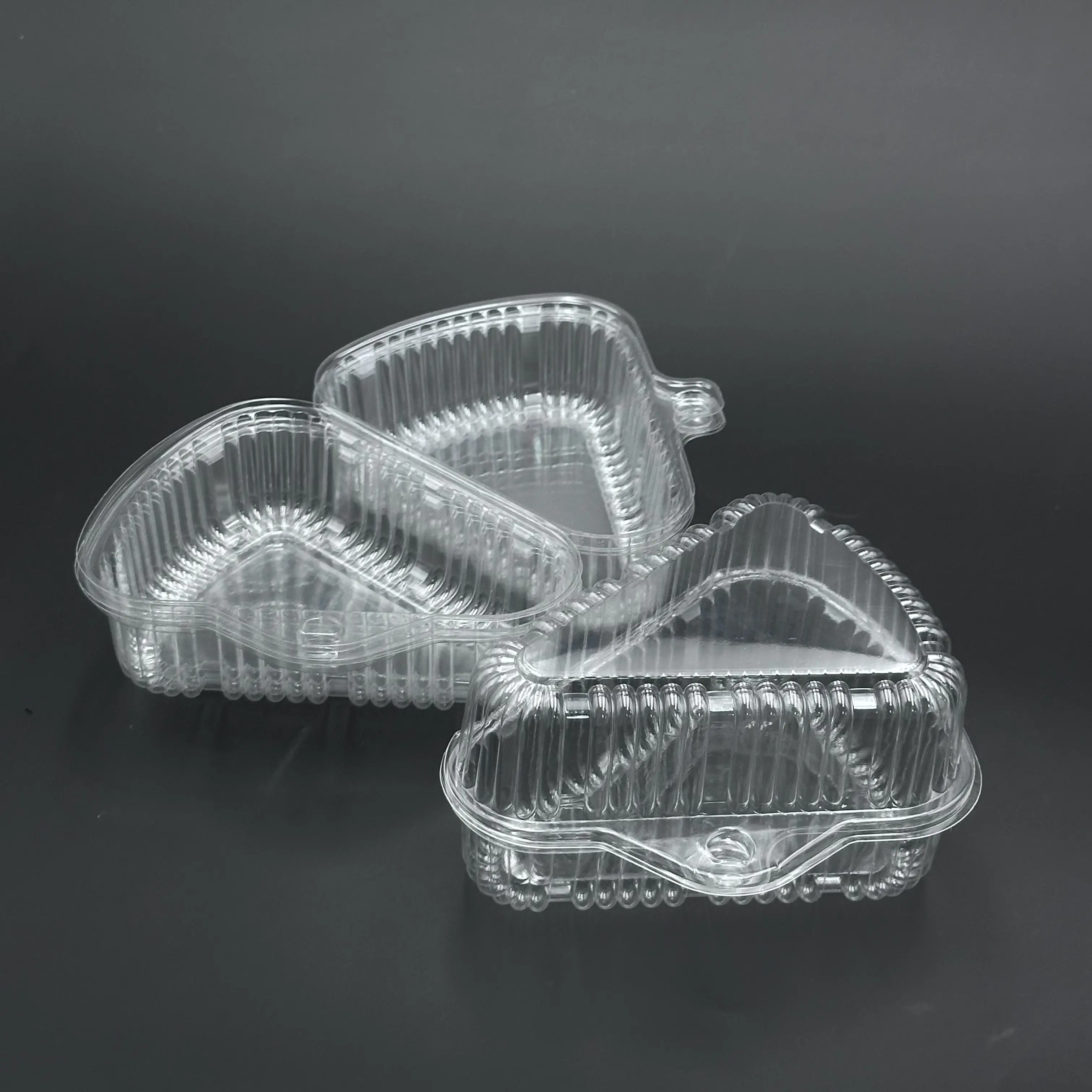 Clear Cake Packaging Clamshell Disposable Plastic Food Box