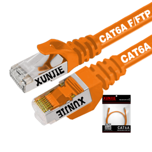 CAT6A FTP UTP 550MHz PVC rivestito 8 p8c CM CMX DCA CCA CPR rete cavo Patch ECA cavo Ethernet Lan in lunghezze 1m e 5m - Product Image 1