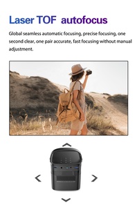 Factory Wholesale 3D <strong>DLP</strong> 5G Dual WiFi Remote <strong>Control</strong> Touch Panel HD Mini Android 9 System 2+32G Smart Portable Outdoor Projector - Product Image 6