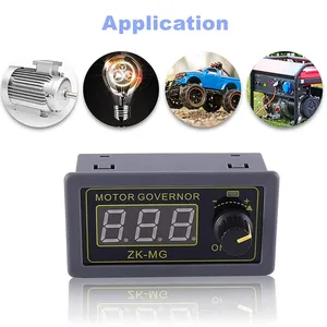 DC 5-30V 12v 24v 5A DC Controller motore PWM velocità regolabile display digitale encoder rapporto di frequenza MAX 15A ZK-MG - Product Image 1