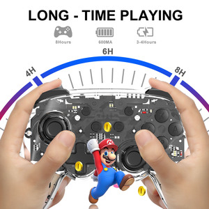 Switch Wireless BT maniglia funzione di programmazione Gamepad Controller di gioco lanterna magica a 7 colori - Product Image 6