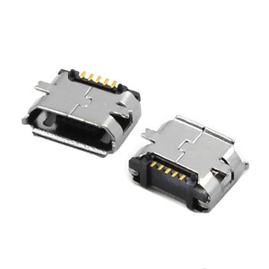 WINPIN IO สำหรับ Micro Usb 2.0 B Type 5pin พร้อมตัวเชื่อมต่อประเภท Smt มุมขวาโพสต์ - Product Image 1
