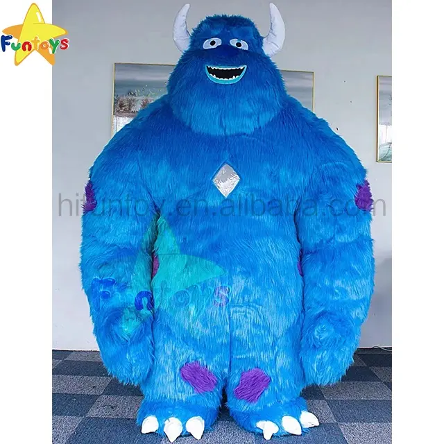 Funtoys CE 2M gonfiabile Sully Mascot Costume Monsters University JamesP.