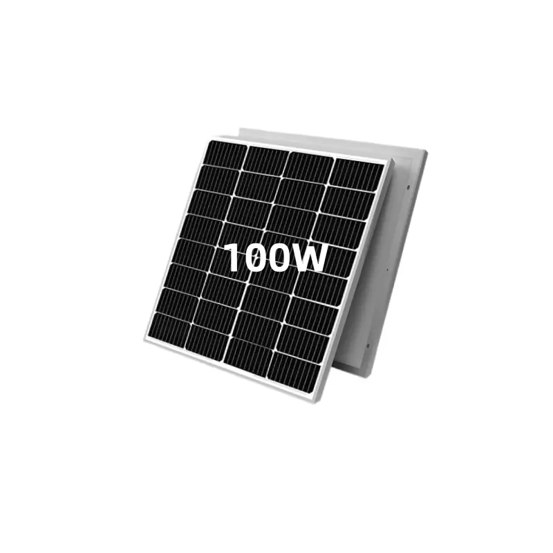 מודול סולארי בדרגה 100w 150w לוחות סולאריים למערכת אנרגיה סולארית ביתית