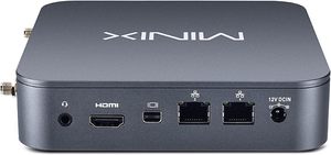 <strong>MINIX</strong> NEO J51-C8 Aluminum Mini Computer 8GB/256GB M.2 PCIe NVMe SSD Windows 11 Pro Auto Power on Intel N5105 Gaming Mini Pc - Product Image 3