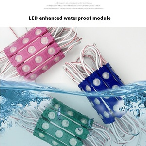 แผง2835 LED 12V แผงวงจรแบบเรืองแสงโมดูล3W สามชิปตัวยึดทองแดงไฟโมดูลแบบฉีดไฮไลต์ - Product Image 4