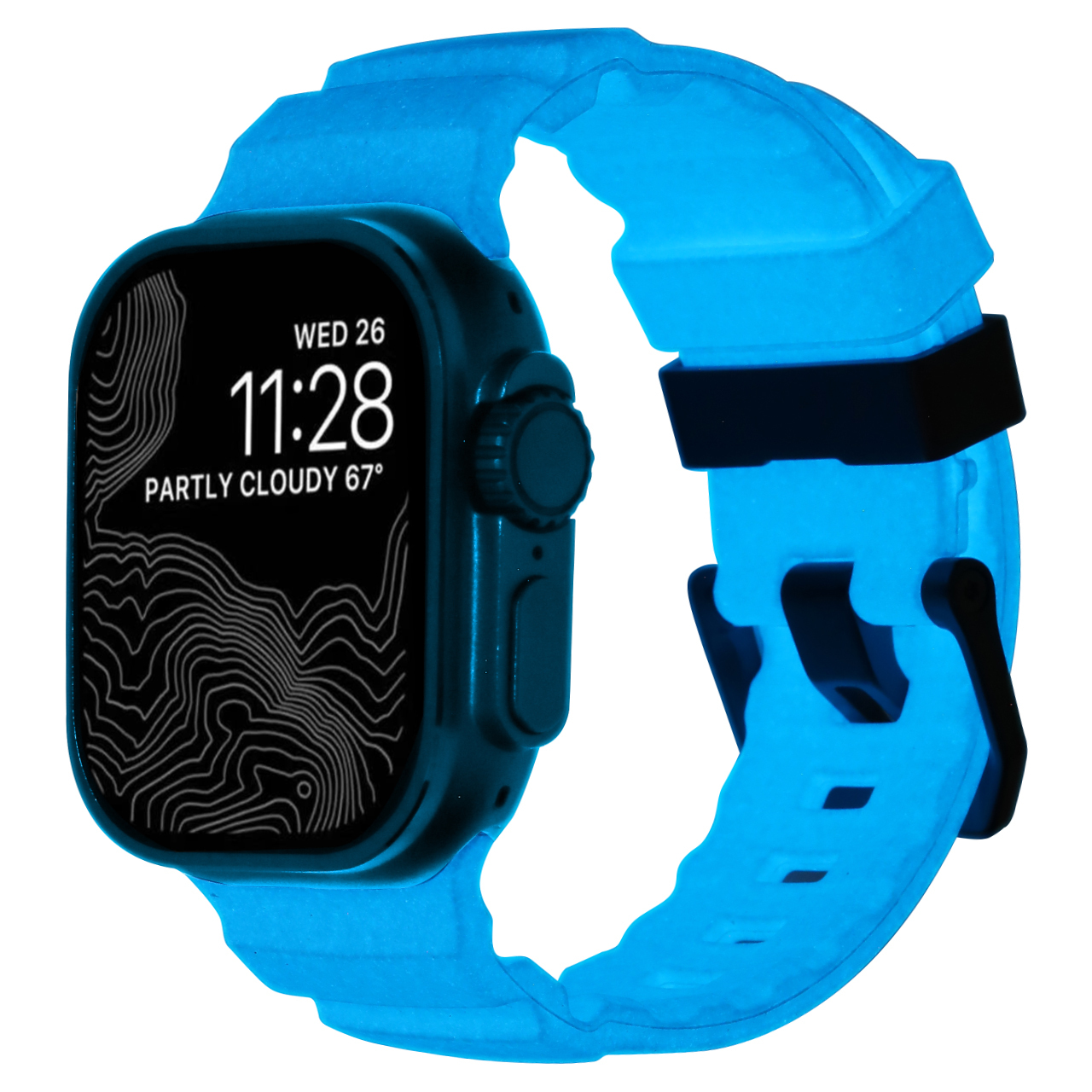 Bleu clair de nuit
