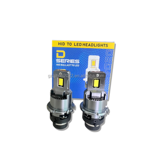D2S D4S 1:1 LED far HID kiti yüksek güç Xenon LED ampul güçlendirme kablosuz otomatik lamba fişi oyna Canbus LED yeni durum - Product Image 2