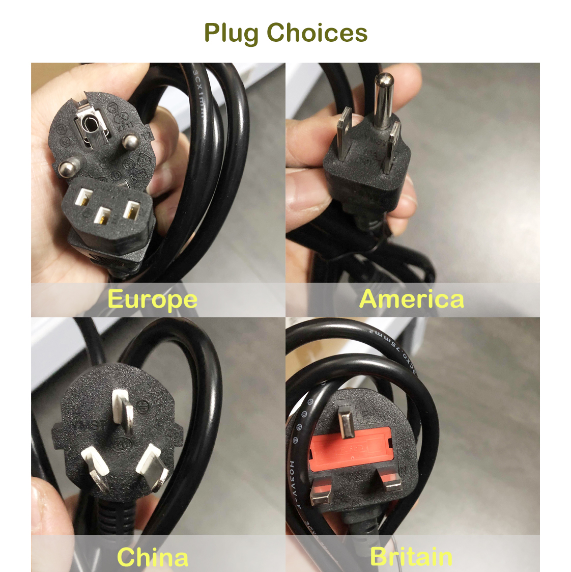 La Chine plug