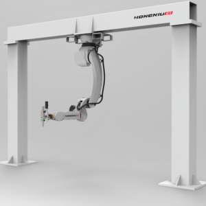 HN Laser Hochpräziser 3D-Faserlaserschneider mit AS-Sprach programmierung für das Schneiden komplexer Kurven - Product Image 1