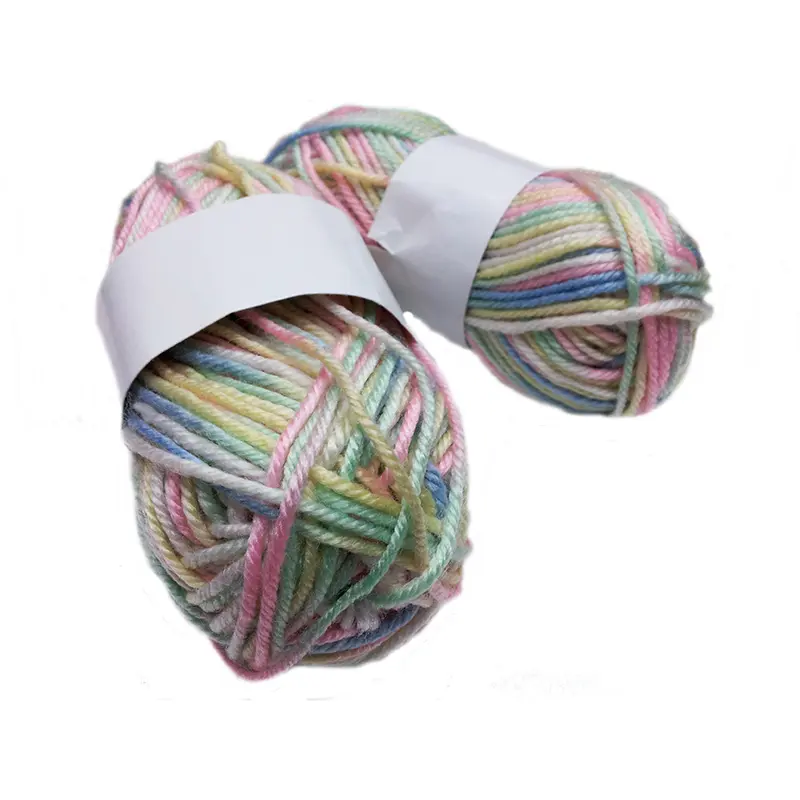 100% acrylic yarn and crochet yarn for hand knitting