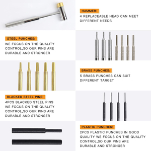 Çekiç ve Punch seti smith Tool Kit ile deforme olmayan malzeme pirinç saklama kutusu yükseltilmiş - Product Image 5