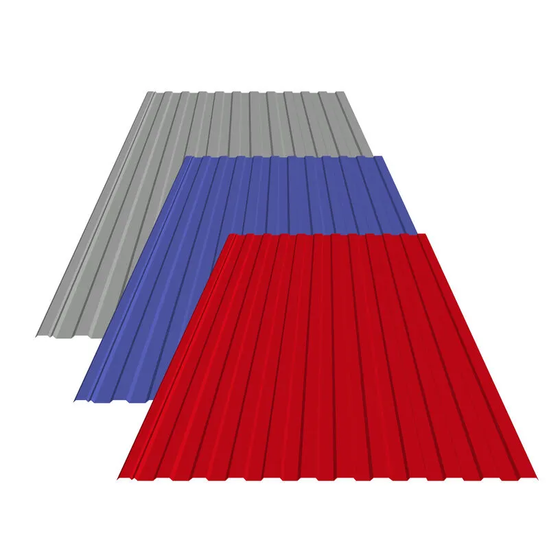 Metall-Dachblechherstellung PPGI CGI gebogene Kolorbond-Dachpaneele IBR farbbeschichtete verzinkte Metalldachplatte aus Wellpappe