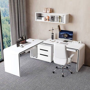 Fabrik benutzer definierte moderne weiße Schreib <span class=keywords><strong>computer</strong></span> tisch mit Schubladen Student Studiert isch Home Boss Executive Office Schreibtisch